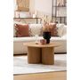 Voir la diapositive 5 : ATMOSPHERA Table Basse Design  Aliona  80cm Naturel