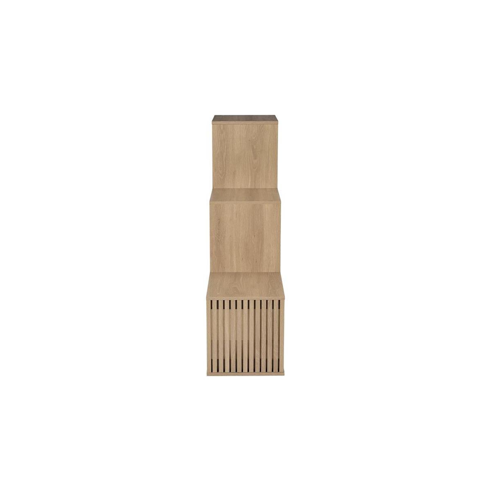 Voir la diapositive 4 : The Home Deco Factory Étagère escalier 6 cases  klaus  102cm marron