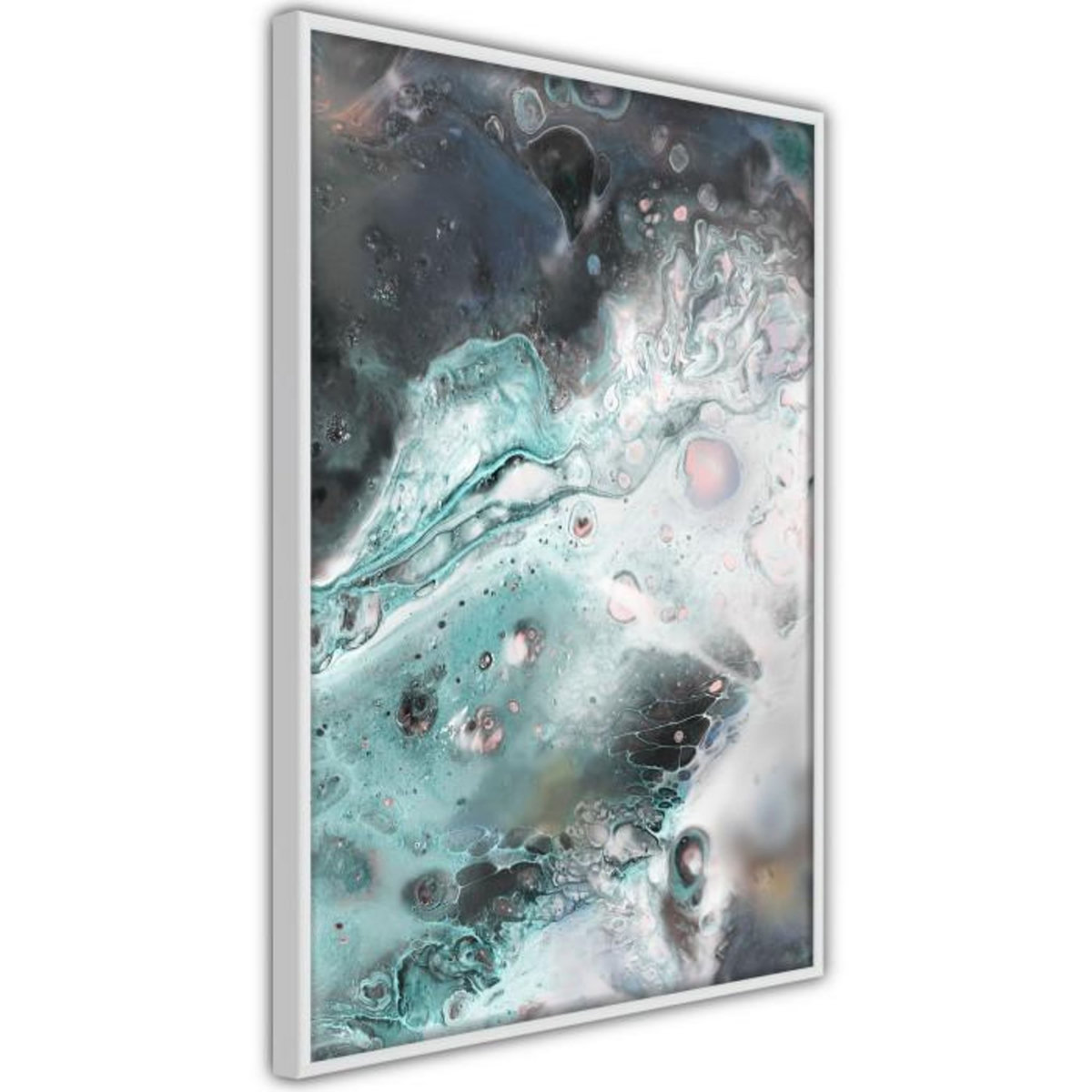 Paris Prix Affiche Murale Encadrée  Border of Land and Water