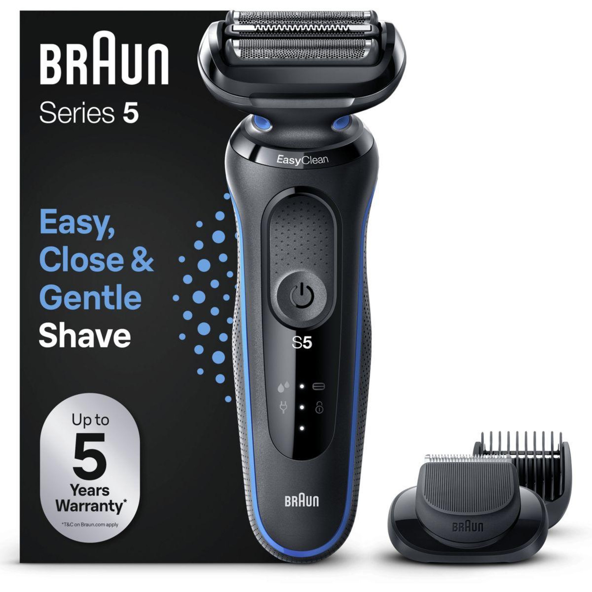 Voir la diapositive 1 : BRAUN Rasoir électrique Series 5 51-B1500s