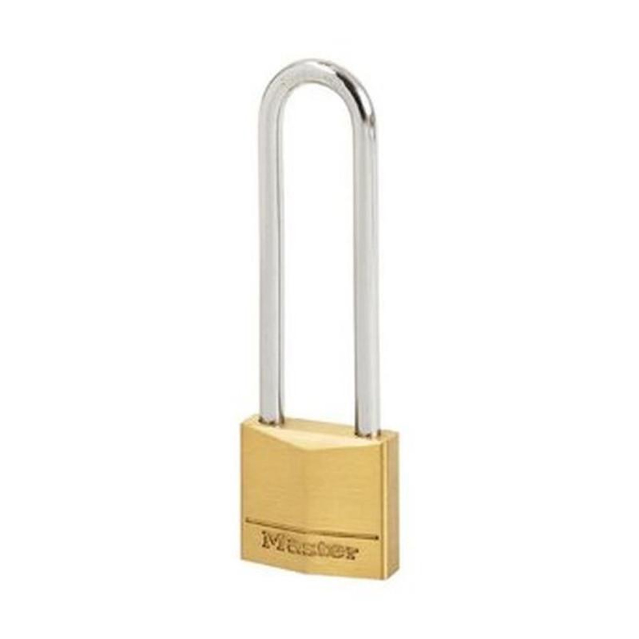 Master lock MASTERLOCK Cadenas laiton 30mm anse 64mm double verrouillage