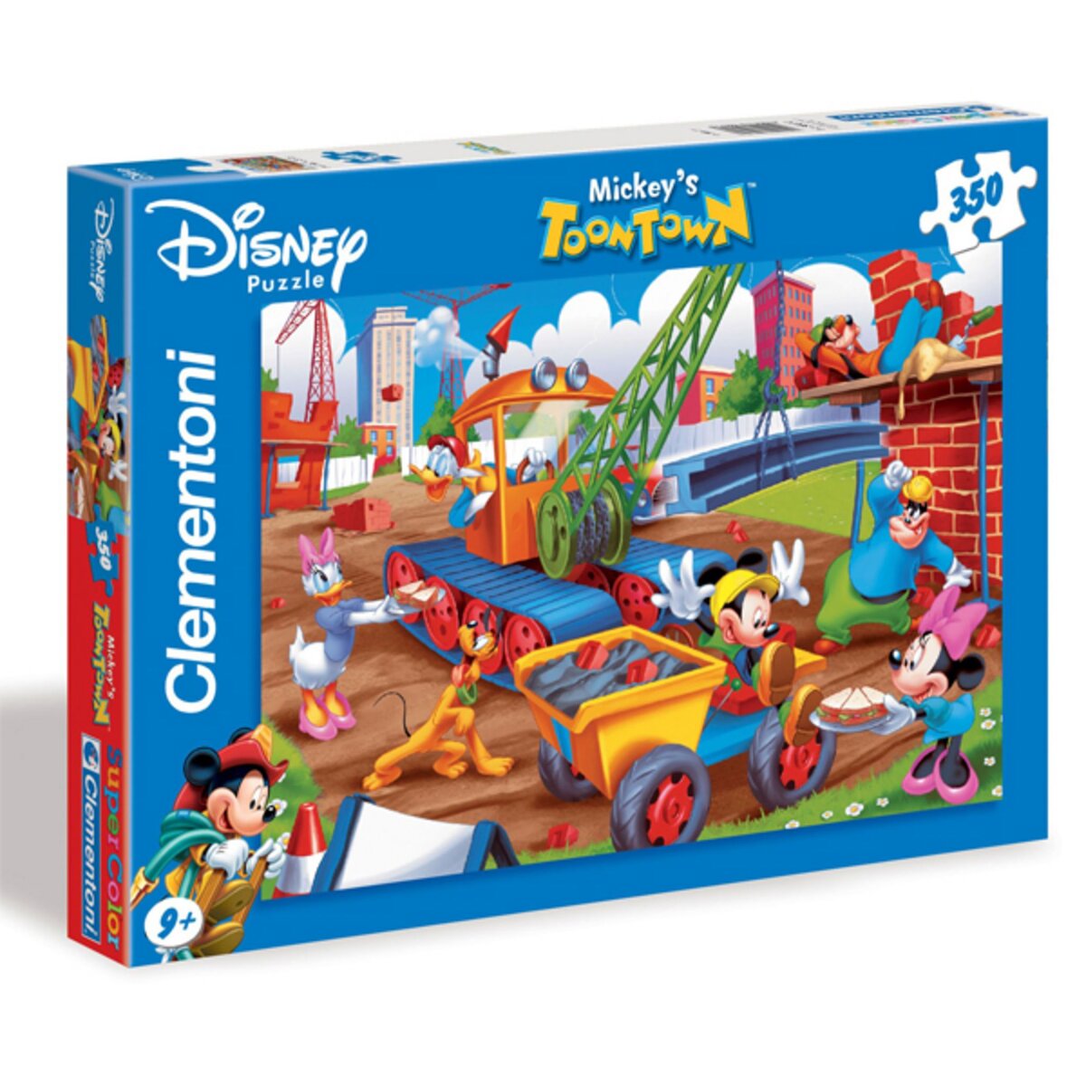 CLEMENTONI Puzzle de 350 pièces Mickey et ses amis: chantier en cours