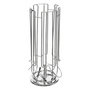 Voir la diapositive 1 : FIVE Porte 24 Capsules Rotatif  Coffee  31cm Argent