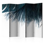 Voir la diapositive 1 : Paris Prix Paravent 5 Volets  Dark Blue Feather  172x225cm