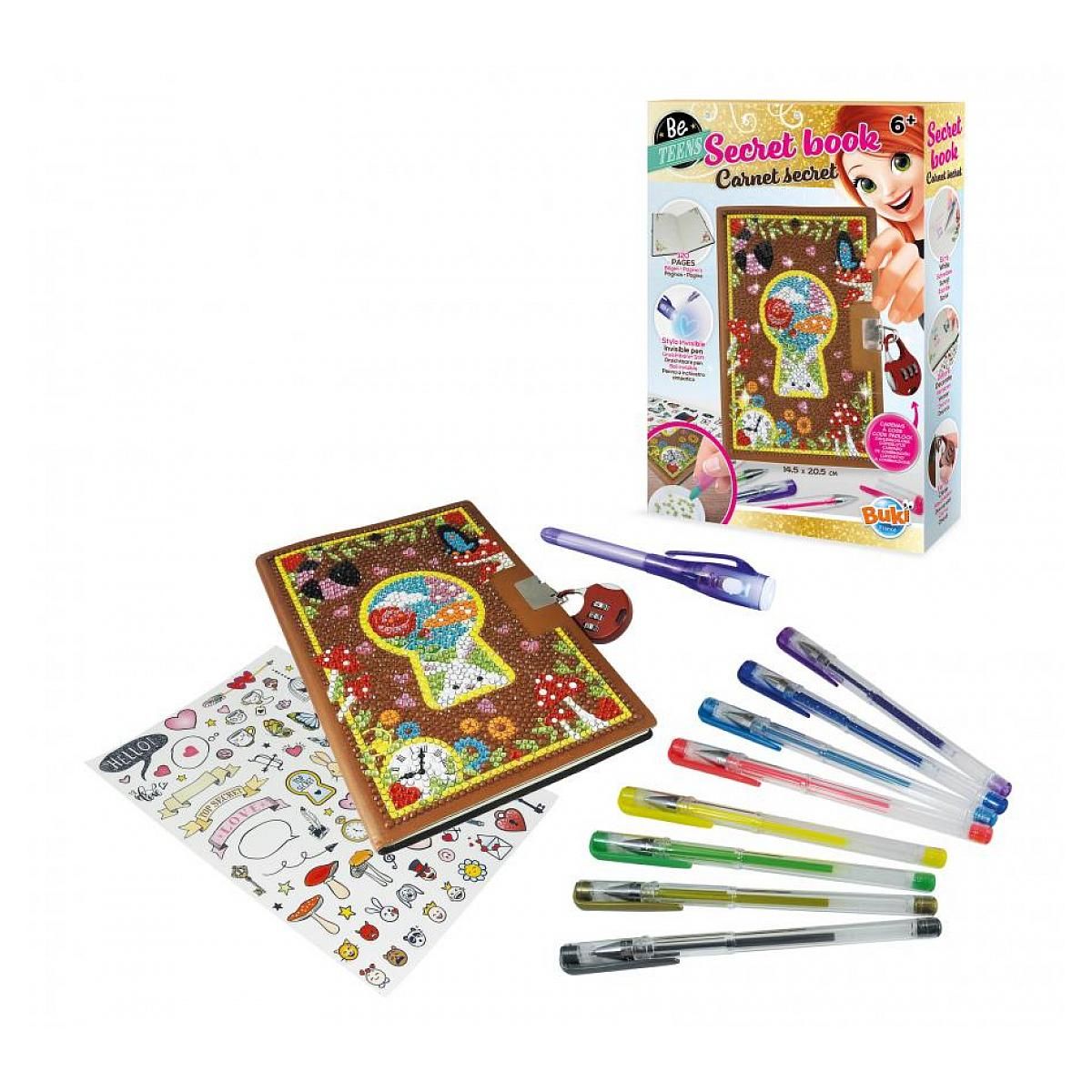 BUKI Carnet secret a decorer