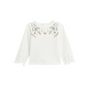 Voir la diapositive 1 : Petit Béguin T-shirt bébé manches longues écru Lily