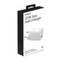 Voir la diapositive 3 : CELLY Celly TC1USBC20WEVOWH chargeur d'appareils mobiles Smartphone Blanc Secteur Charge rapide Intérieure