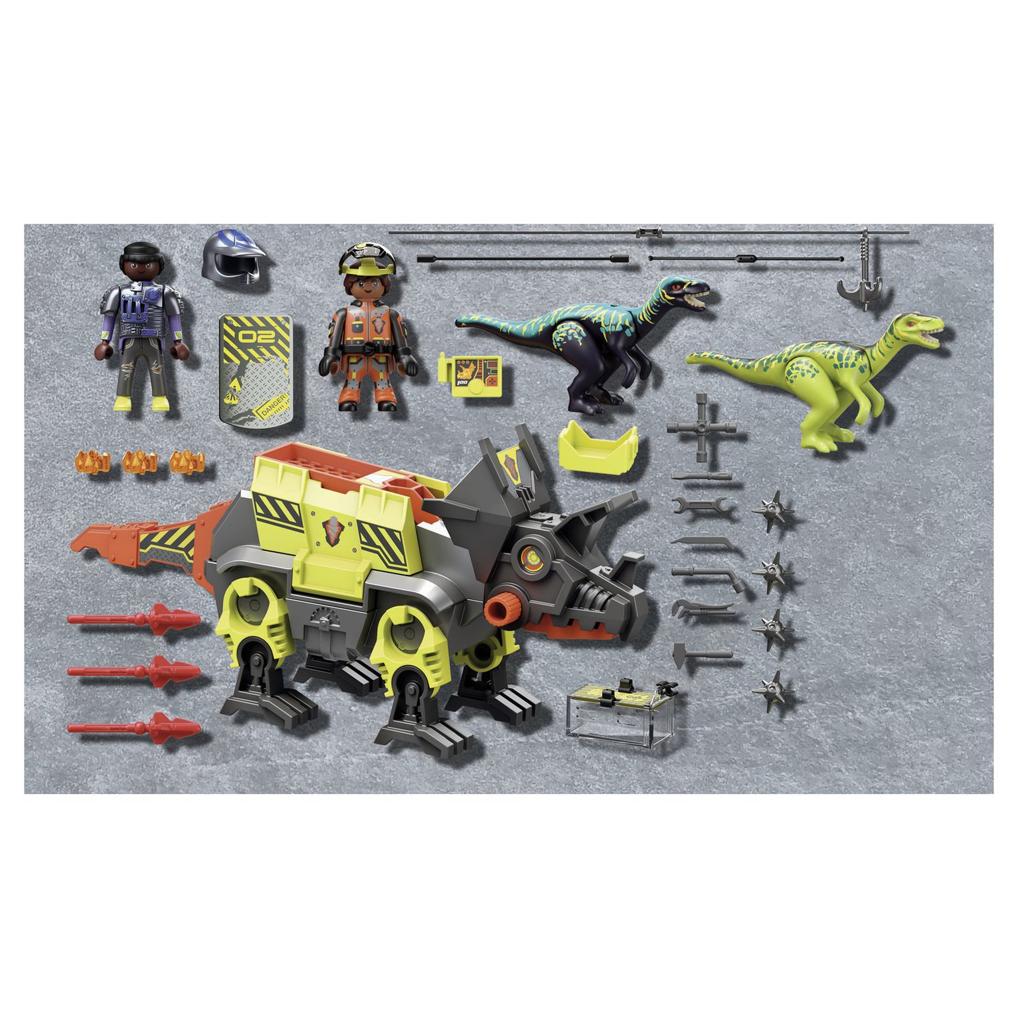 Voir la diapositive 3 : PLAYMOBIL 70928 Robo-Dino de combat