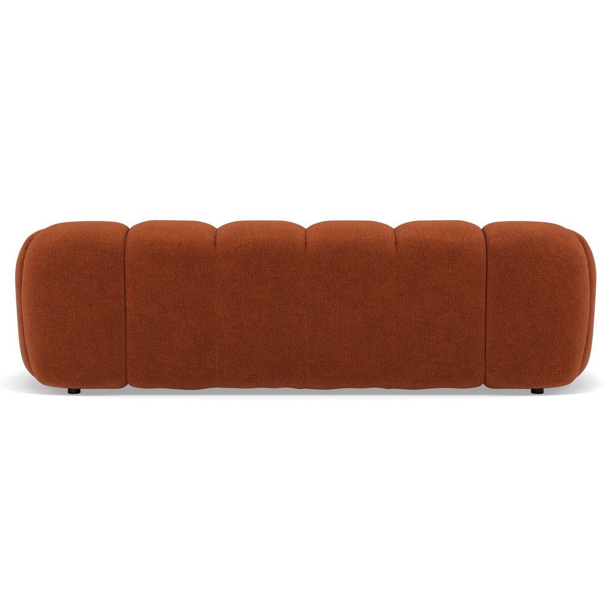 LISA DESIGN Ava - canapé 3 places en velours texturé