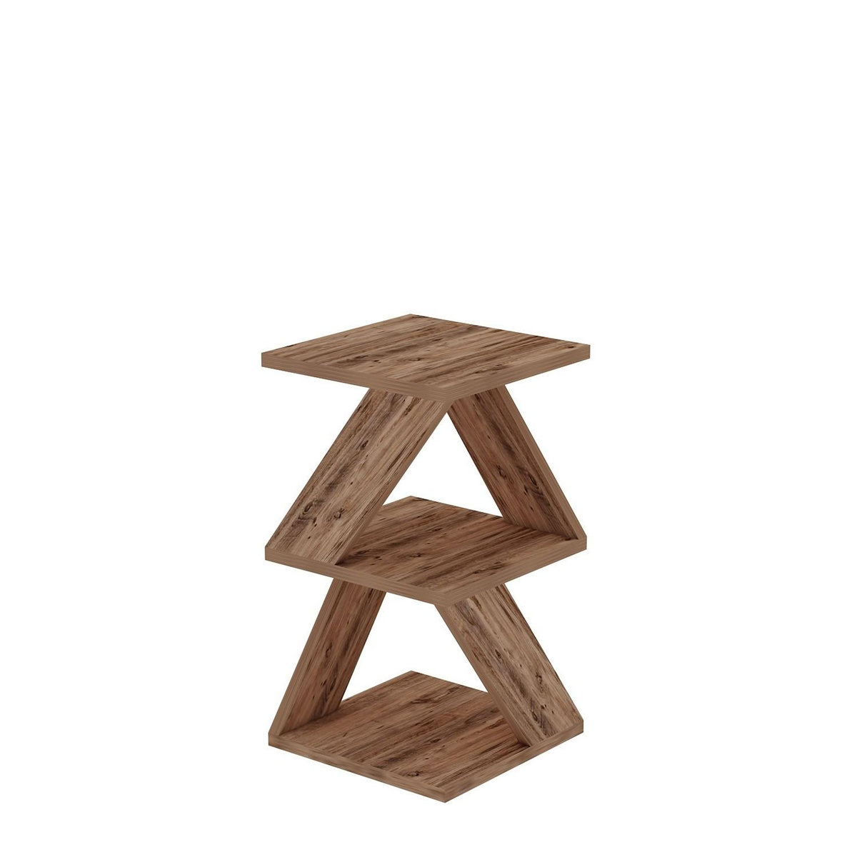 Habitat et Jardin Table d'appoint en bois  Albeni  - 29 x 29 x 54 cm - Pin atlantique