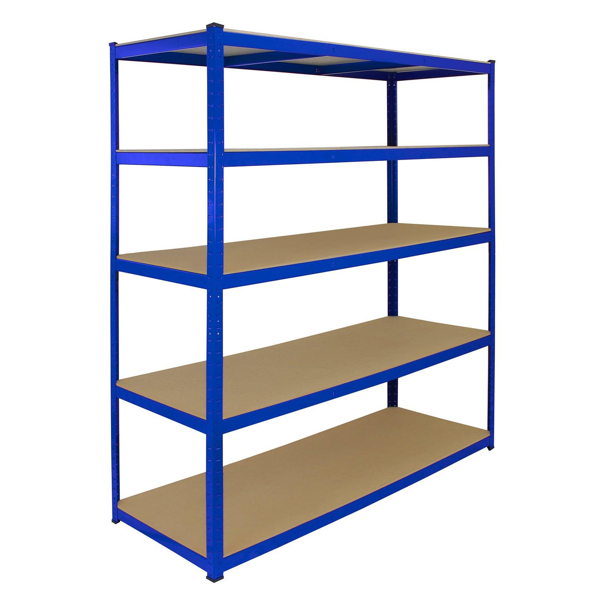 MONSTER RACKING 1 rayonnage t-rax en acier bleu 160cm x 60cm x 180cm