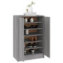 Voir la diapositive 4 : VIDAXL Meuble a chaussures Sonoma gris 60x35x92 cm Bois d'ingenierie