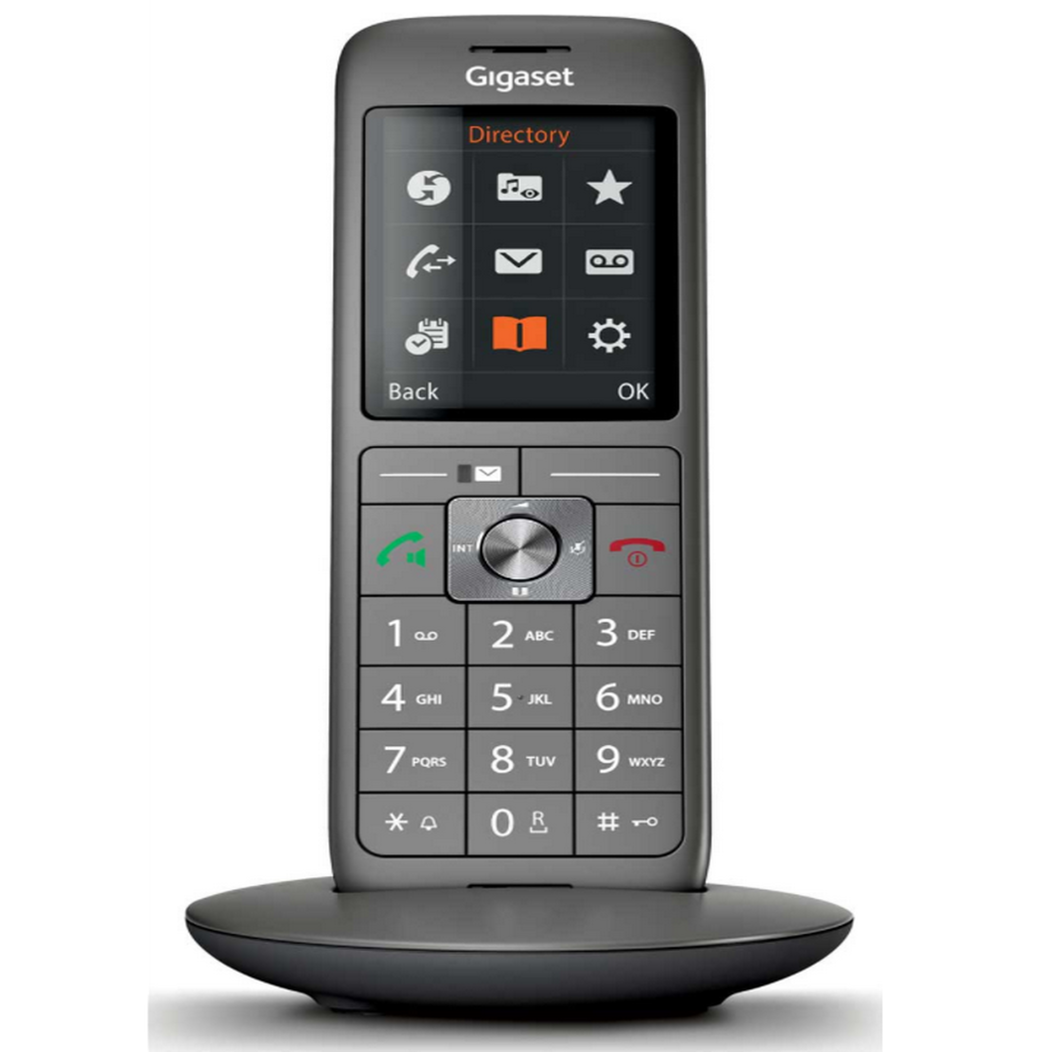 Voir la diapositive 3 : GIGASET Téléphone sans fil cl660 duo anthracite