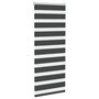 Voir la diapositive 3 : VIDAXL Store zebre noir 55x150 cm largeur du tissu 50,9 cm polyester