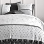 Voir la diapositive 2 : ATELIER DU COTON Parure De Couette 100%coton 57fils/cm2 - Casta