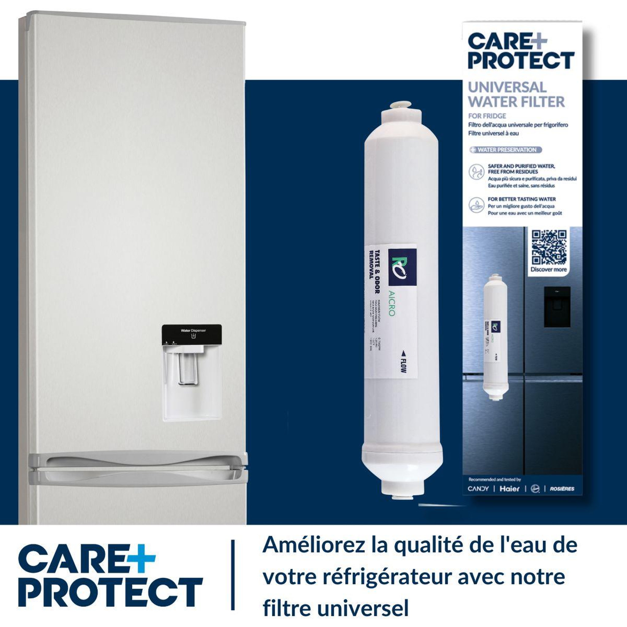 Voir la diapositive 2 : CARE PROTECT Accessoire entretien froid REf US Externe double embout universelle