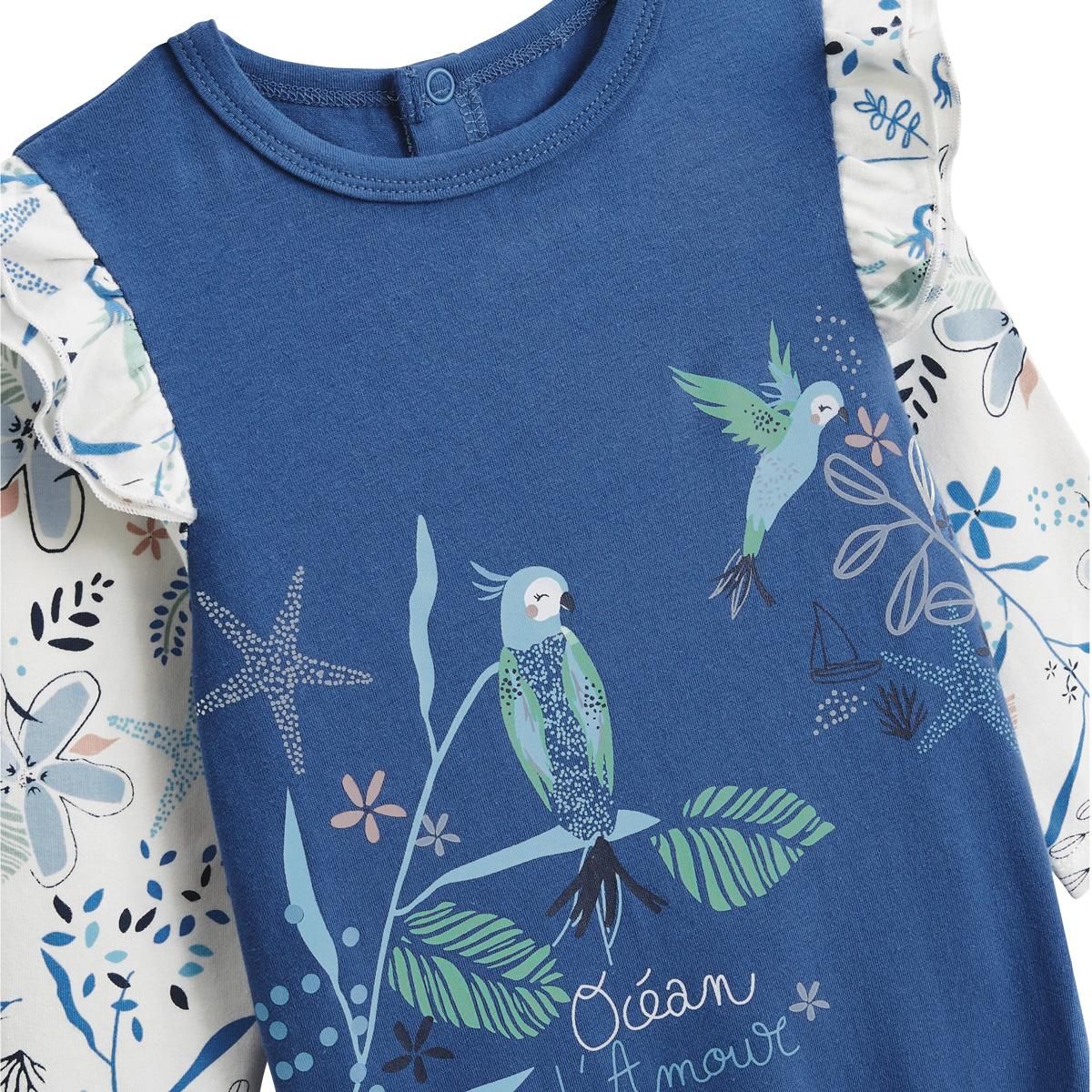 Petit Béguin Pyjama bébé Océan d'amour
