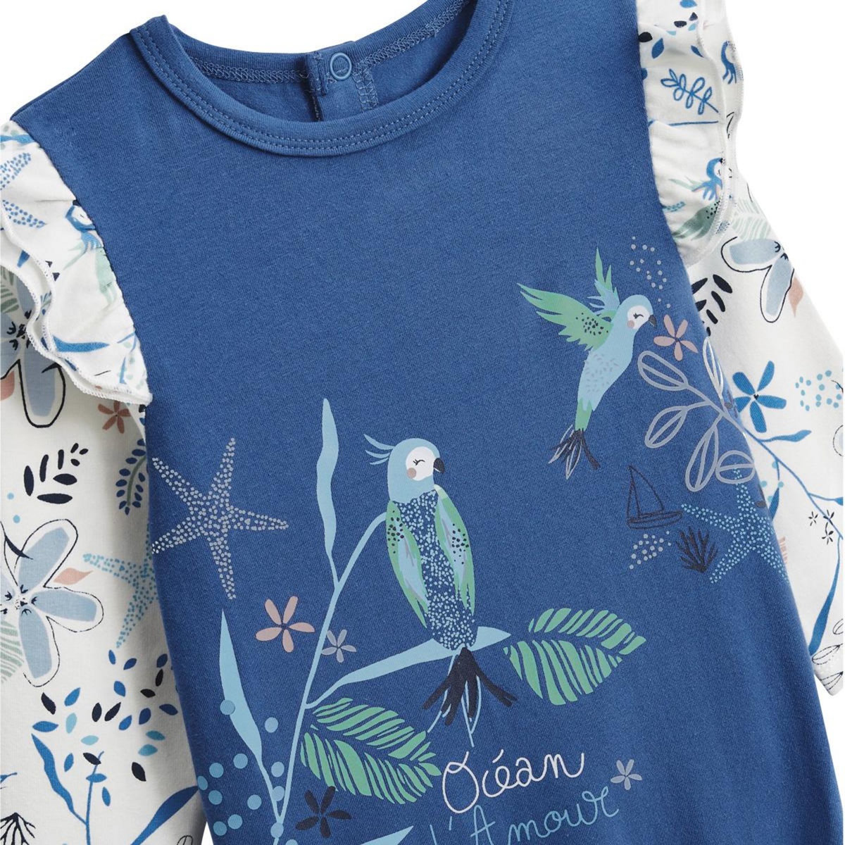 Petit Béguin Pyjama bébé Océan d'amour