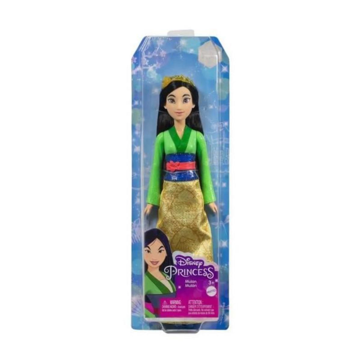 DISNEY PRINCESS Princesse Disney - Poupée Mulan 29Cm - Poupées Mannequins - 3 Ans Et +