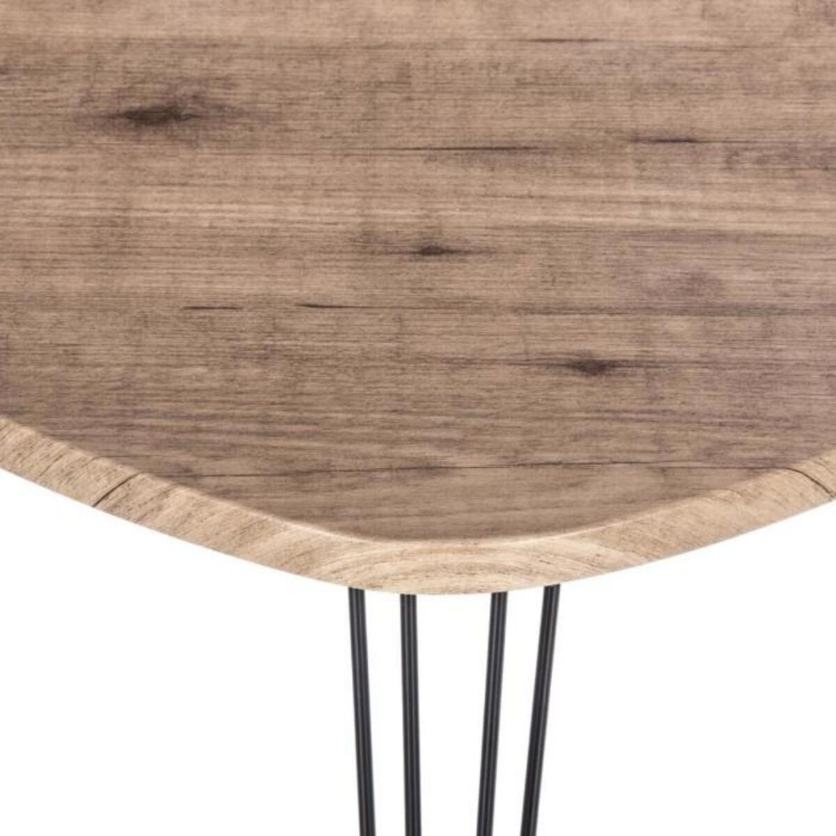 ATMOSPHERA Table d'Appoint Industriel  Neile  69cm Marron