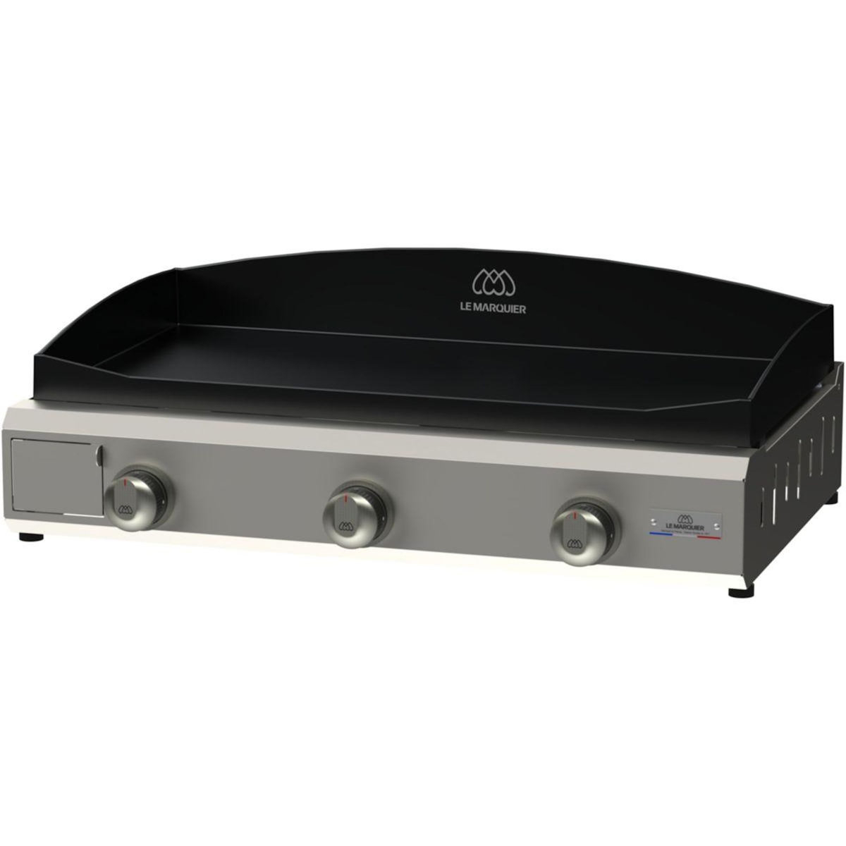 Le marquier Plancha gaz AMALIA 375 INOX V3 PLEA375IV3