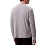 Voir la diapositive 2 : CALVIN KLEIN JEANS Sweat Gris Homme Calvin Klein Jeans Waffle Badge