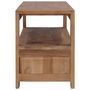 Voir la diapositive 4 : VIDAXL Meuble TV 120 x 30 x 40 cm Bois de teck massif
