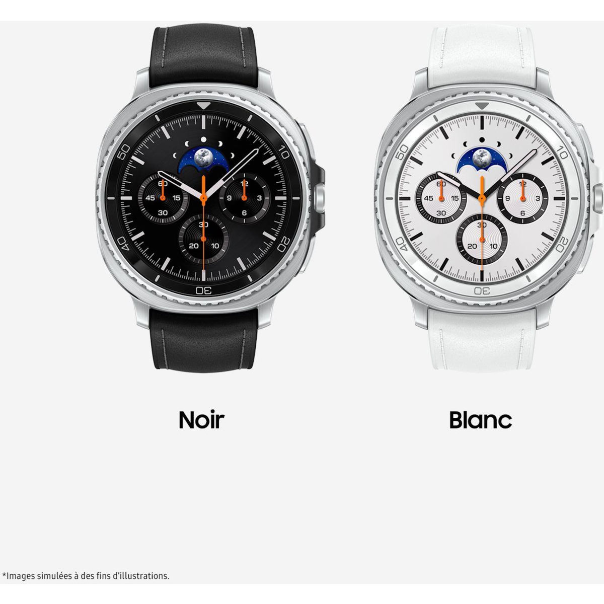 Samsung Montre connectée Galaxy Watch8 Classic Blanc BT