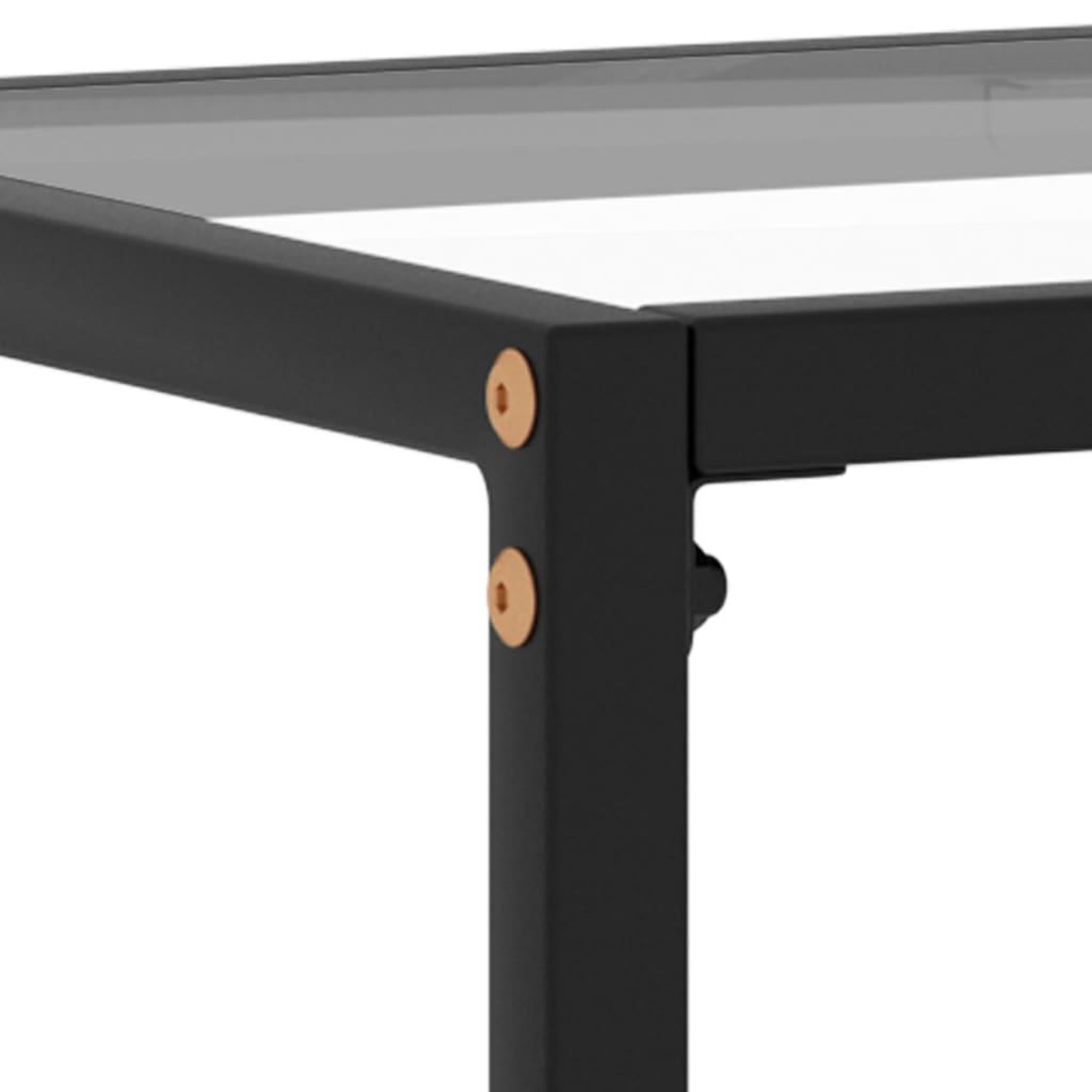 Voir la diapositive 5 : VIDAXL Table console Transparent 100x35x75 cm Verre trempe