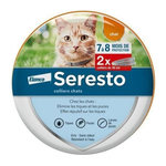 Seresto Seresto Chat - Collier Anti-Puces et Anti-Tiques pour Chats - 2 Colliers