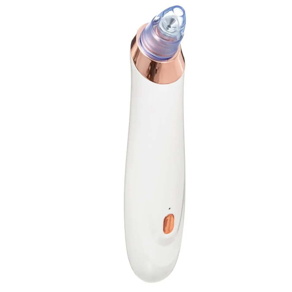 Body beauty Coffret Aspirateur Points Noirs  5 Têtes  18cm Blanc