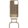 Voir la diapositive 4 : WOODCESSORIES Etui avec cordon iPhone 13 mini Tour de cou gris