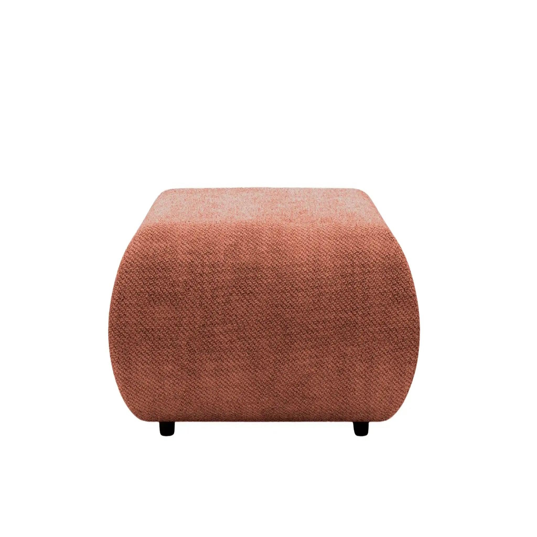 Voir la diapositive 1 : CASANOVA PARIS Levi - pouf tissu lisse