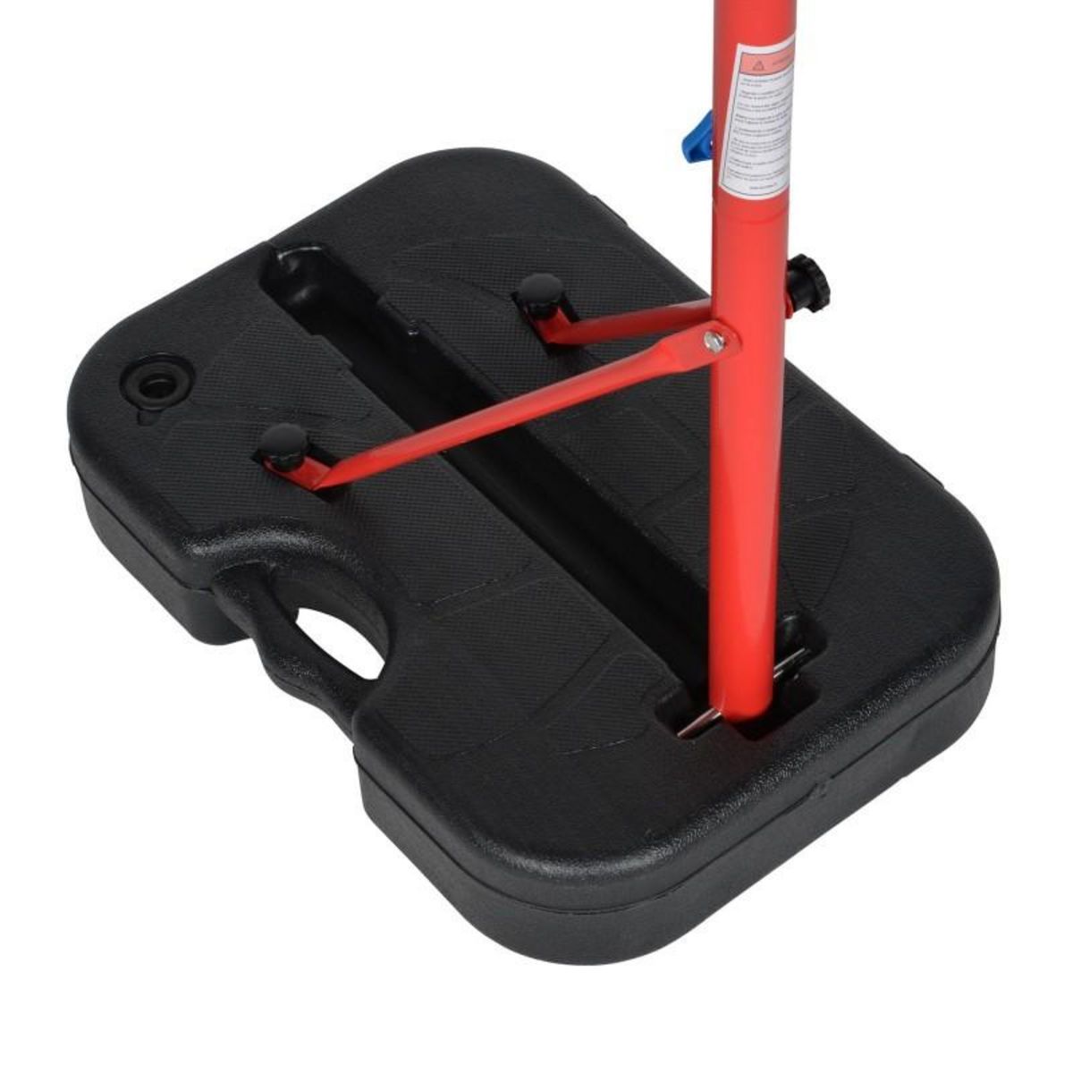 BUMBER Panier de Basket sur Pied Mobile pour Enfant  Atlanta  Hauteur Réglable jusqu'à 1m35