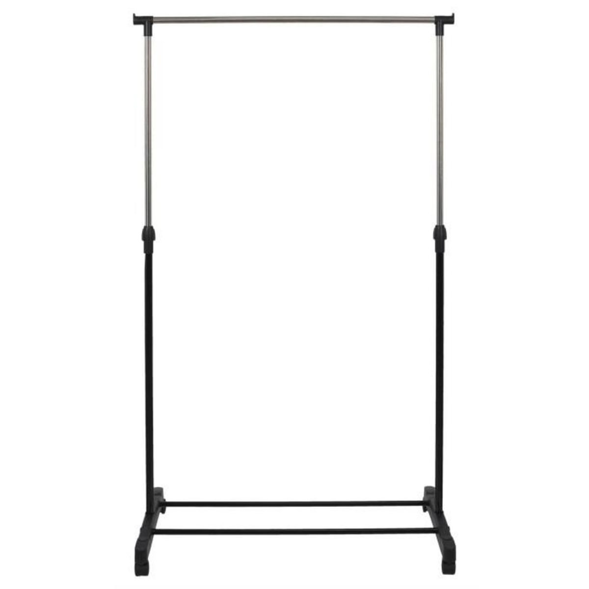 Paris Prix Portant à Vêtements en Métal  Roulette  90cm Noir