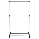 Paris Prix Portant à Vêtements en Métal  Roulette  90cm Noir