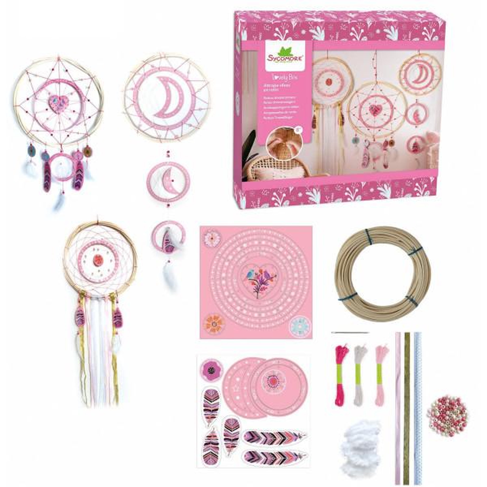 Voir la diapositive 2 : SYCOMORE Lovely Box - SYCOMORE - Attrape-reves - Rotin - Des 8 ans