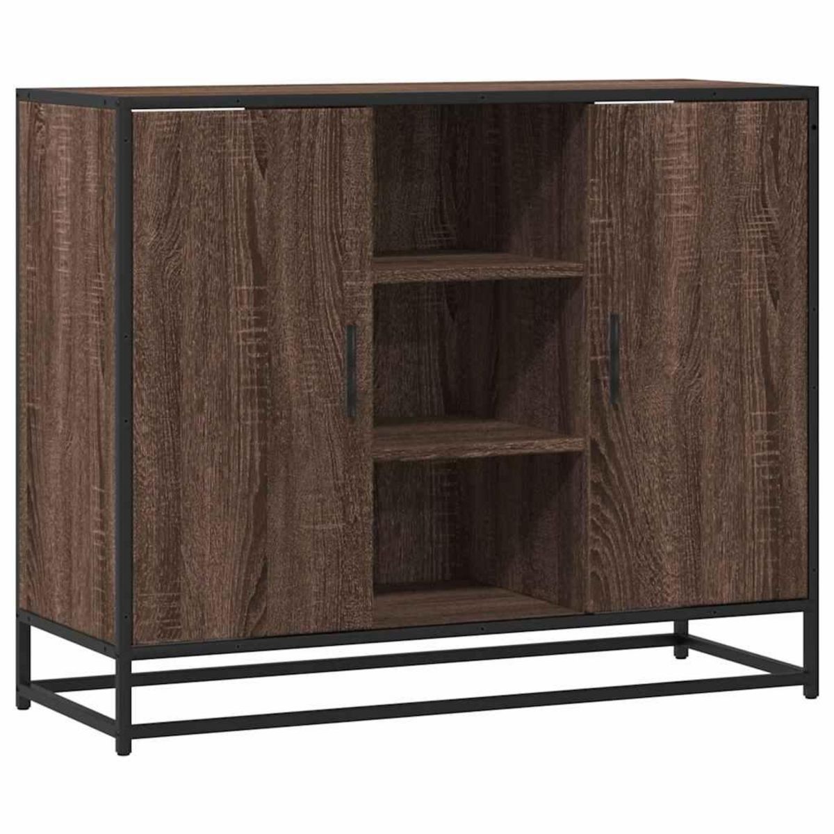VIDAXL Buffet chene marron 92x35x76 cm Bois d'ingenierie