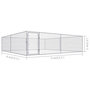 Voir la diapositive 6 : VIDAXL Chenil exterieur pour chiens Acier galvanise 4x4x1 m