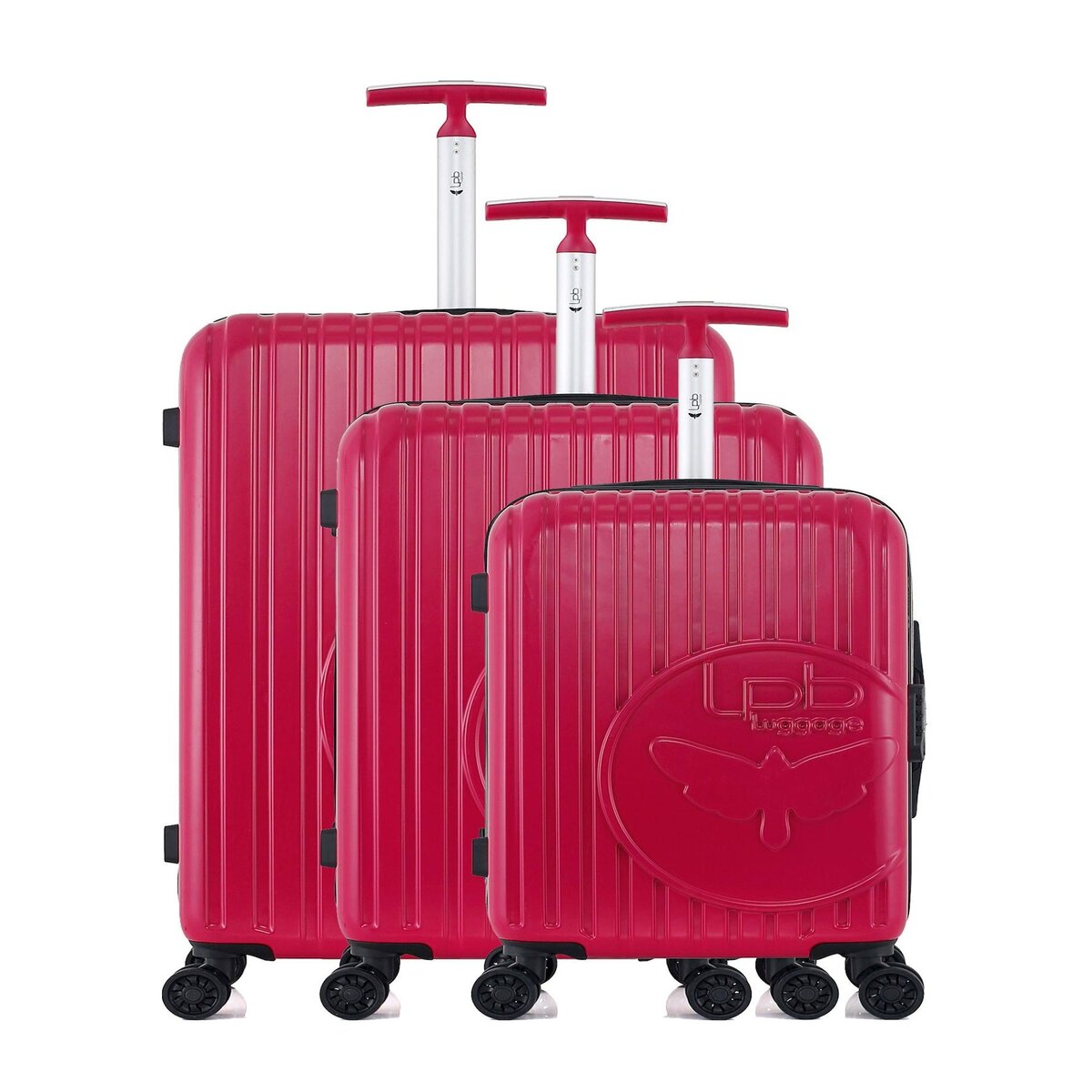 LES P'TITES BOMBES LPB LPB LUGGAGE - Set de 3 Valises ROMANE 75 cm 4 Roues
