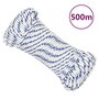 Voir la diapositive 1 : VIDAXL Corde de bateau Blanc 3 mm 500 m Polypropylène
