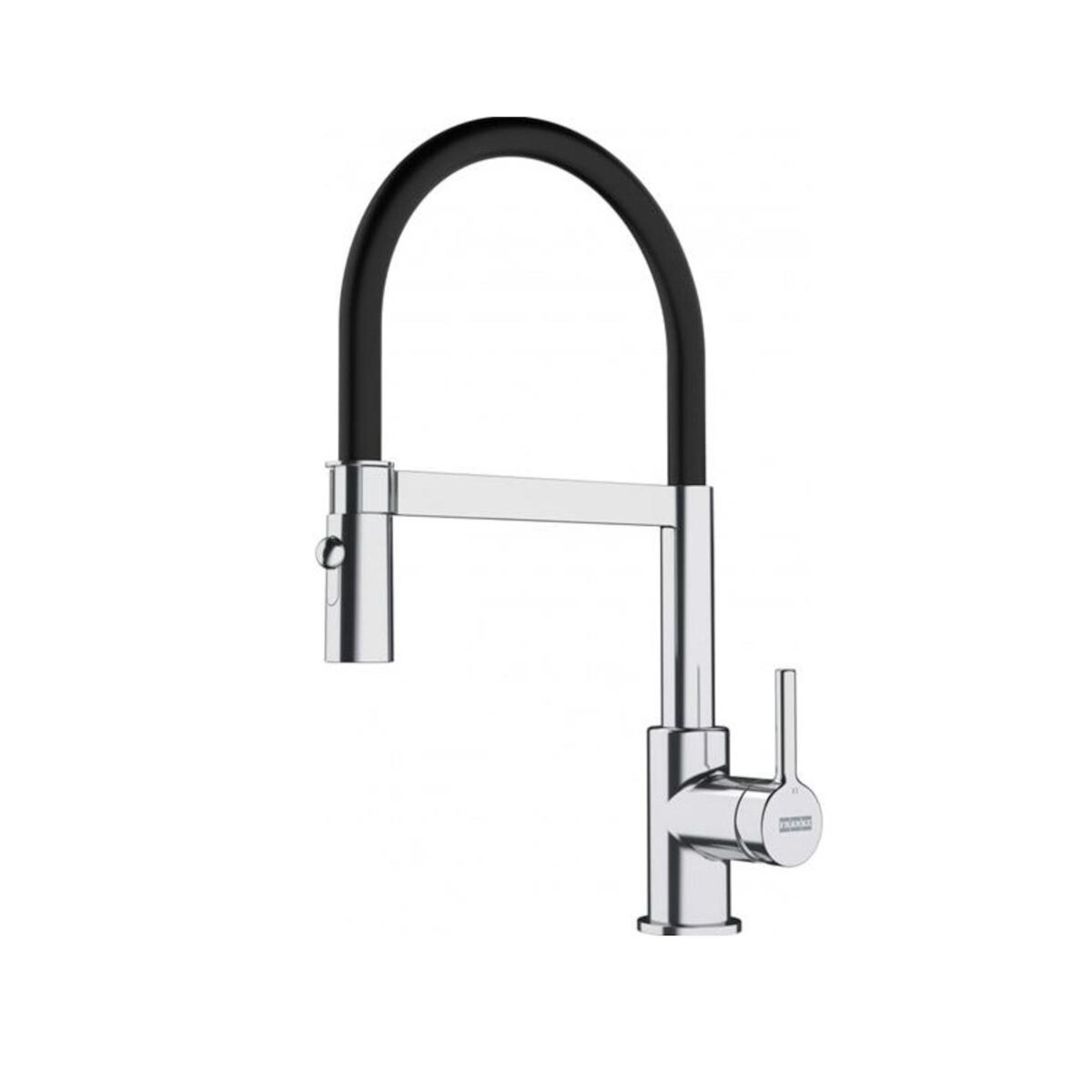 franke Mitigeur avec douchette semi pro chrome et noir - 901819
