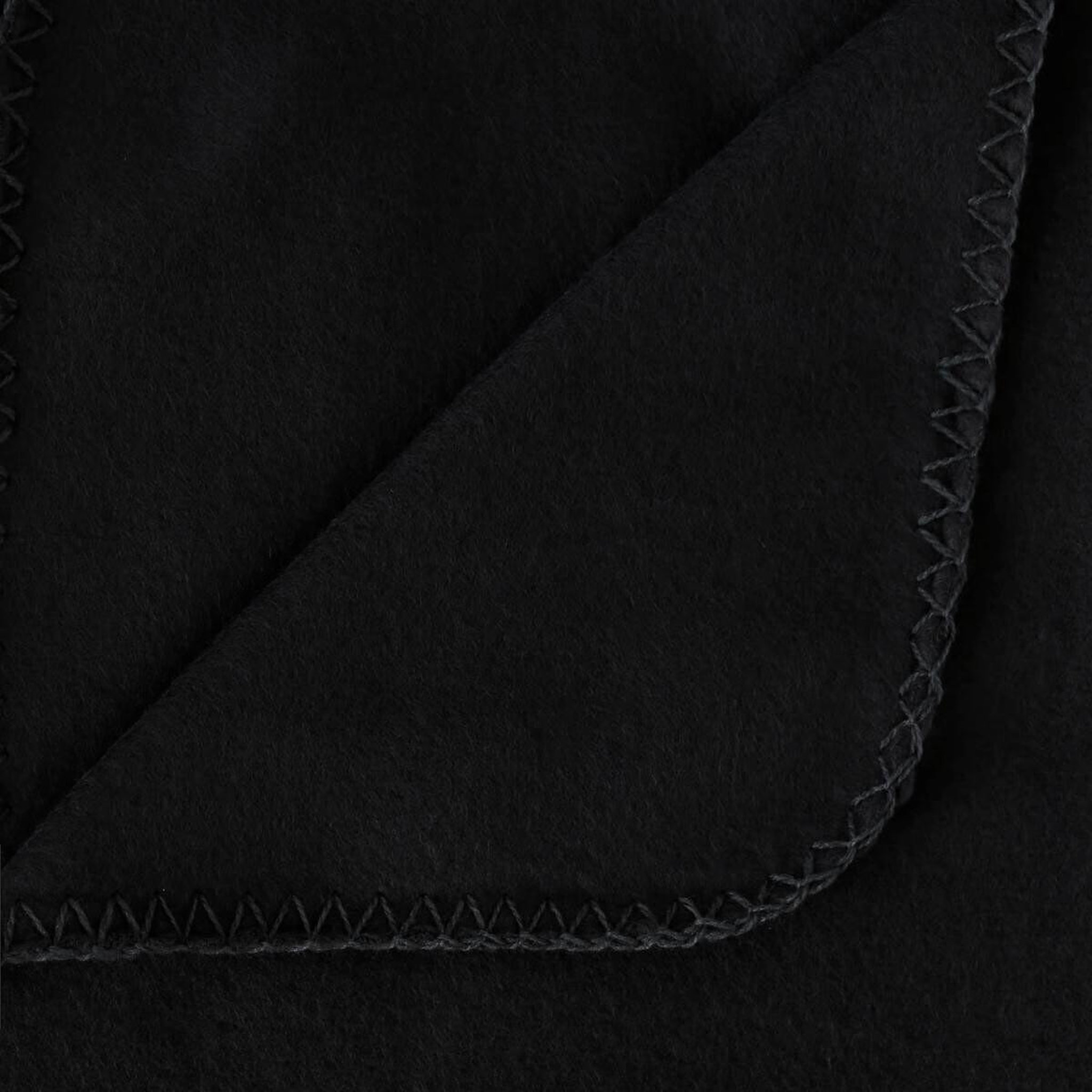 Voir la diapositive 2 : ATMOSPHERA Plaid polaire  jeremy  125x150cm noir