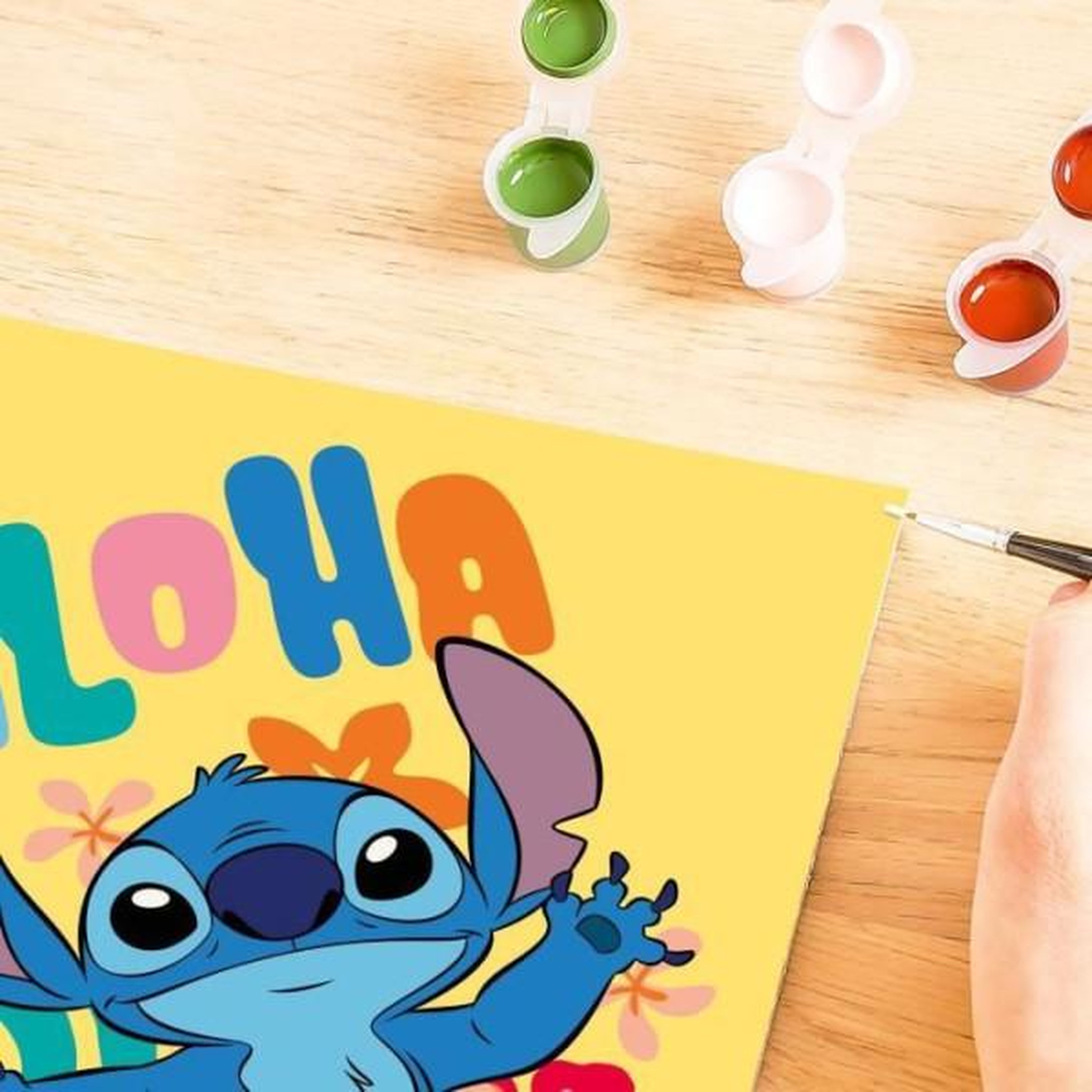 Voir la diapositive 6 : RAVENSBURGER CreArt Kids 18x24cm Stitch, Kit de peinture par numéros Numéro d'Art, Des 7 ans, 25844, Ravensburger