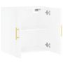 Voir la diapositive 6 : VIDAXL Armoire murale Blanc brillant 60x31x60 cm Bois d ingénierie