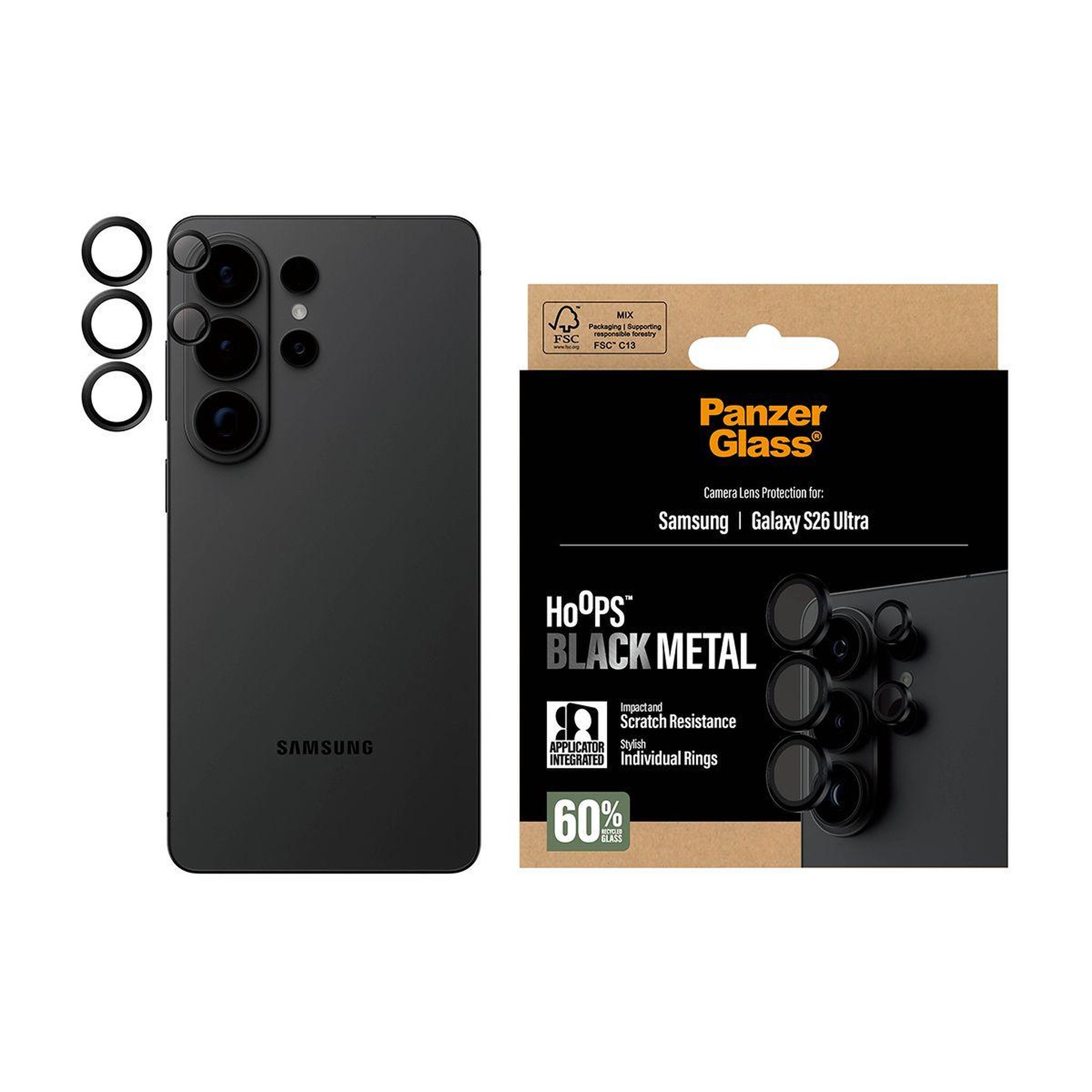 Voir la diapositive 3 : PANZERGLASS Protège objectif Samsung Galaxy S26 Ultra protège objecti