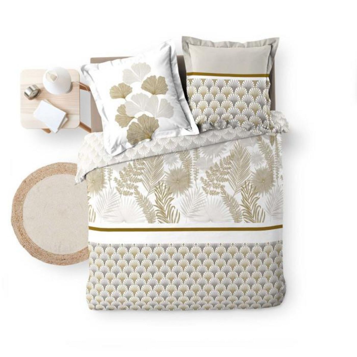 Paris Prix Parure de Lit 3 Pièces  Melisse  240x220cm Multicolore