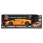 One Two Fun Voiture radiocommandée orange échelle 1/18e Lamborghini Aventador