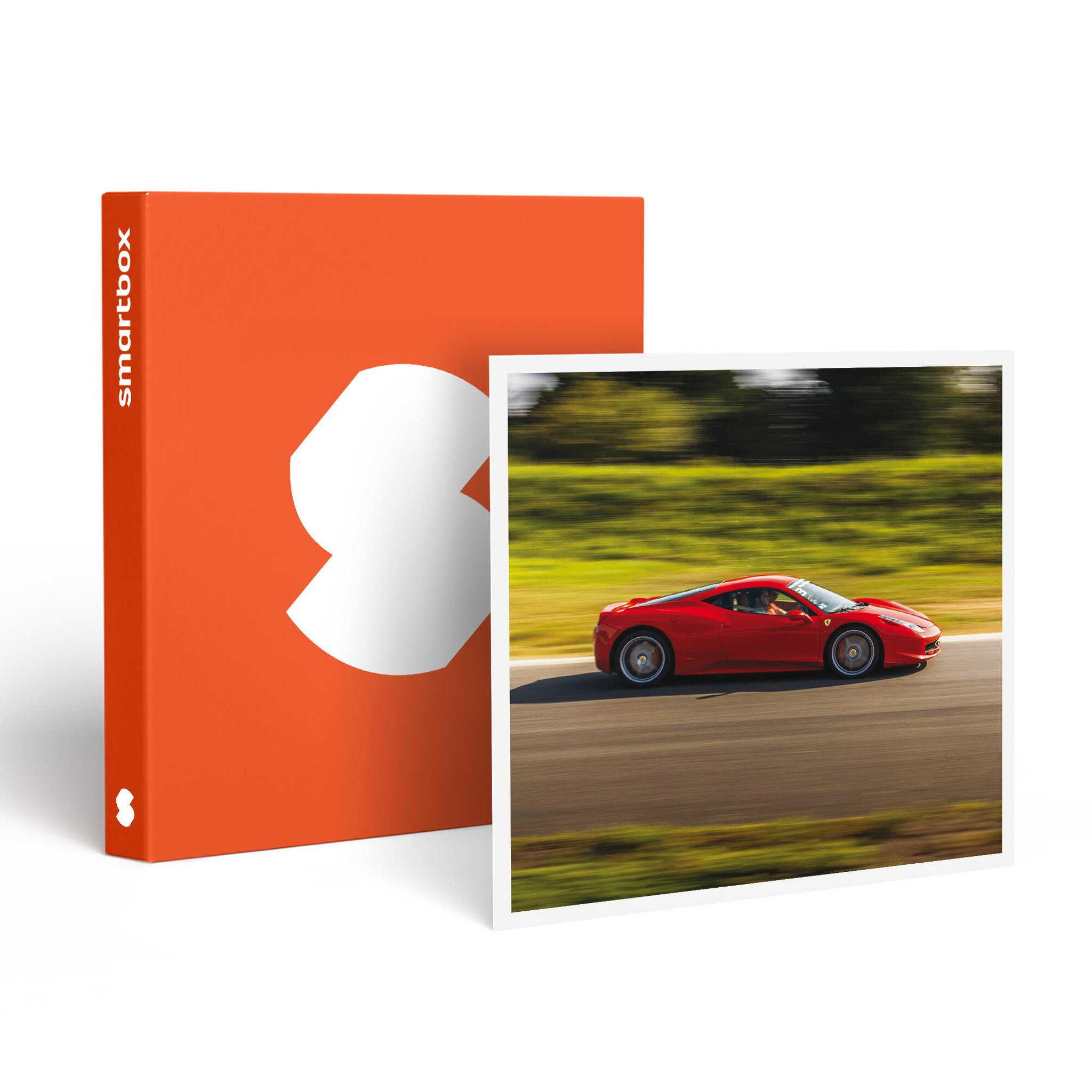 Voir la diapositive 1 : Smartbox Stage de pilotage : 2 tours sur le circuit de La Châtre en Ferrari F458 Italia - Coffret Cadeau Sport & Aventure