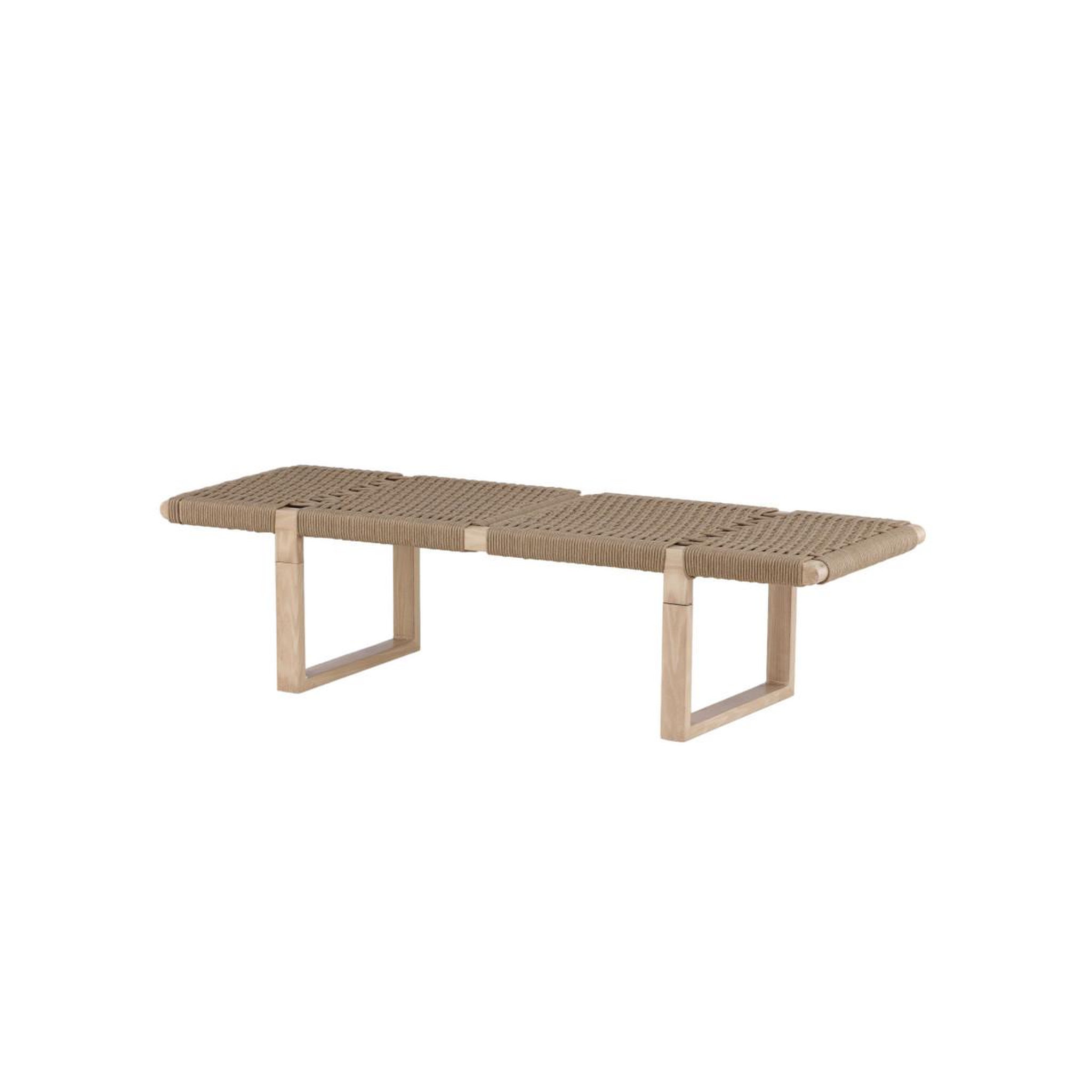 Voir la diapositive 3 : Paris Prix Banc design en rotin  angon  140cm naturel